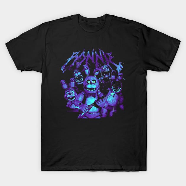 bonnie metal parody T-Shirt by zuarangoyang